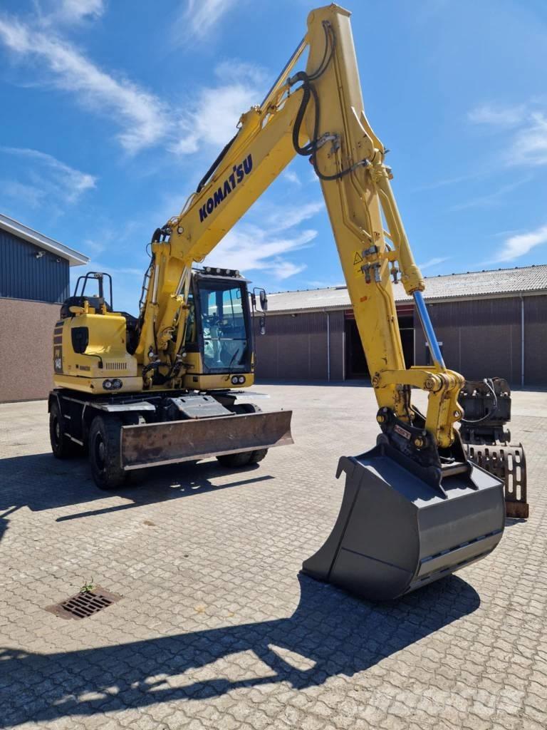 Komatsu PW 148-11 Ratasekskavaatorid