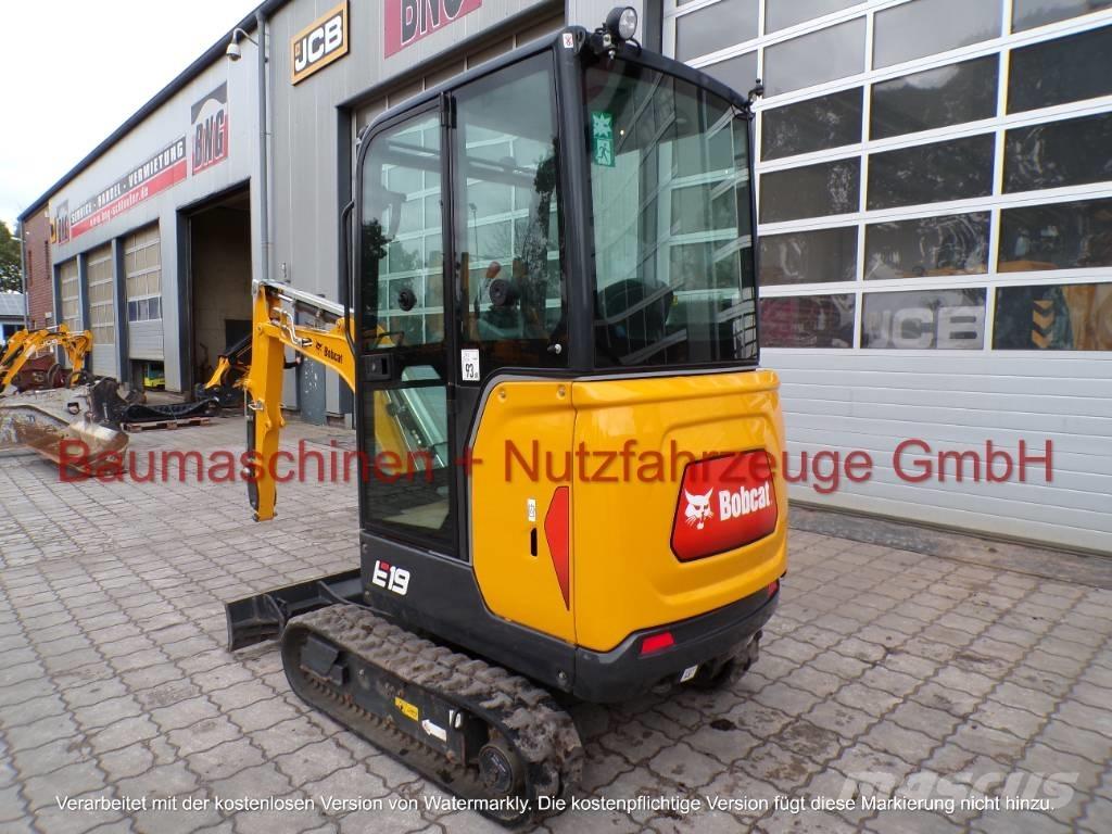 Bobcat E 19 Miniekskavaatorid < 7 t