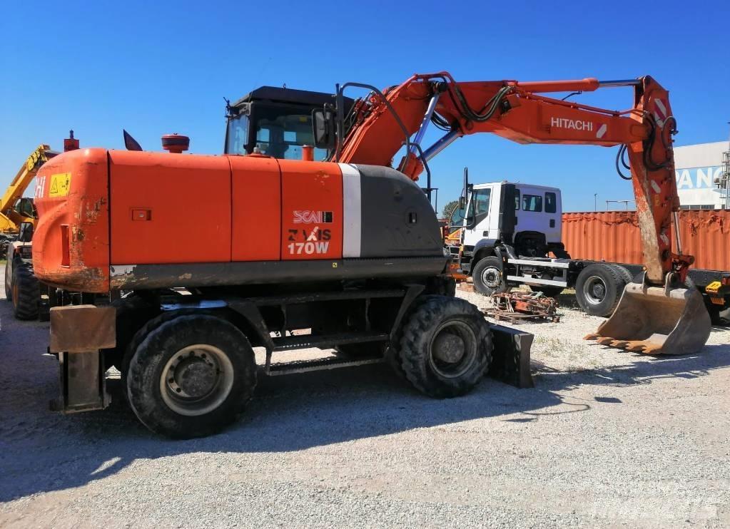 Hitachi ZX 170 W-3 Ratasekskavaatorid