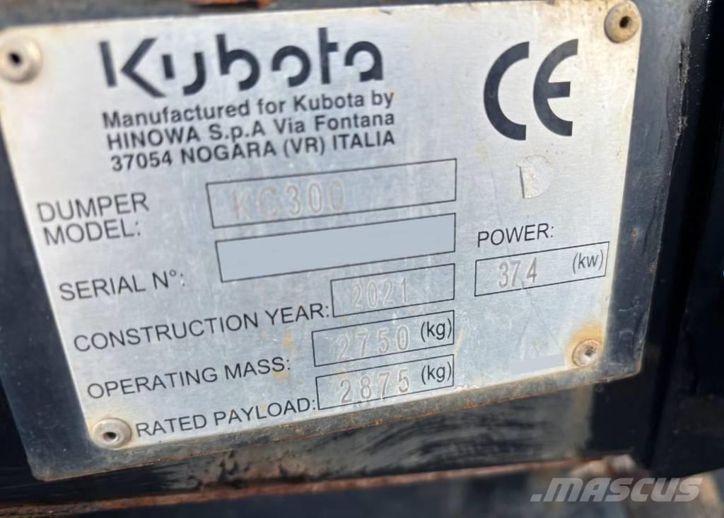 Kubota KC 300 HR-5 Muud laadimise ja kaevamise seadmed