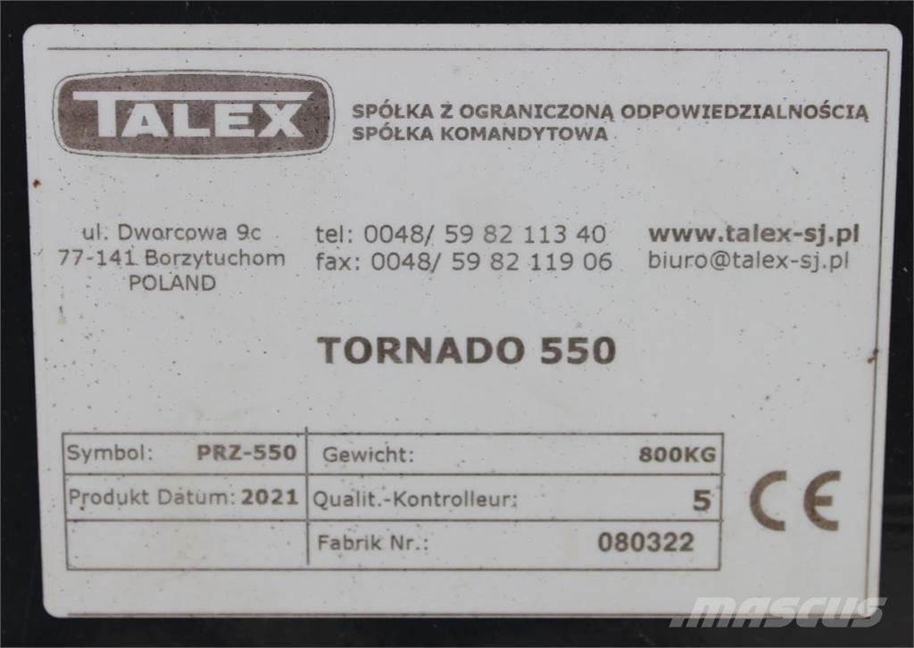 Talex Tornado 550 Vaalutid ja kaarutid