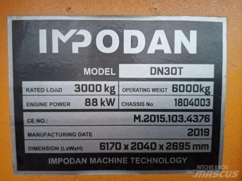 Impodan DN30T Teleskoop rataslaadurid