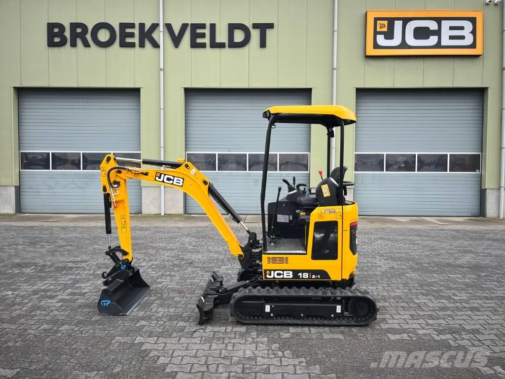 JCB 18Z-1 Miniekskavaatorid < 7 t