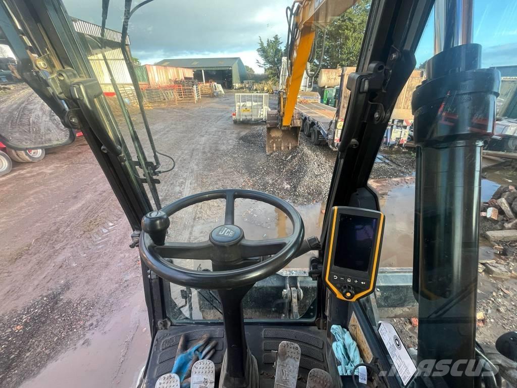 JCB JS 145 W Ratasekskavaatorid