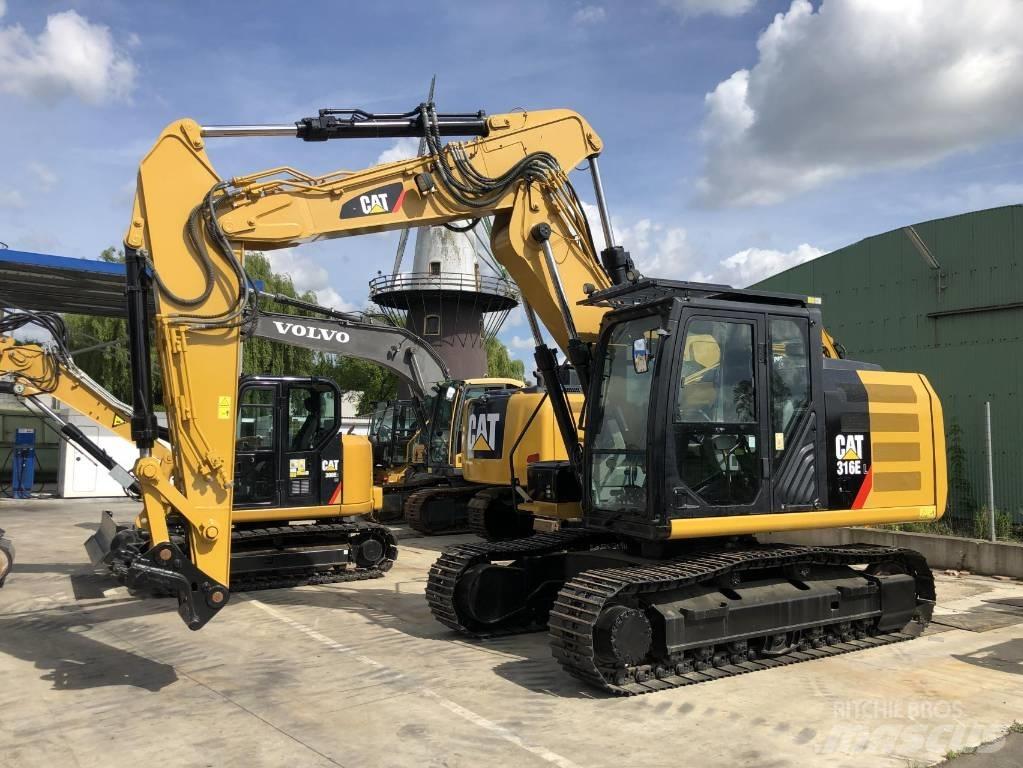 CAT 316 EL EPA Roomikekskavaatorid