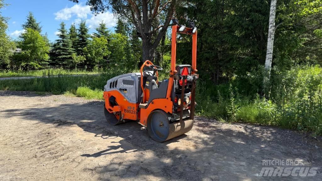Hamm HD 8 VV Tandemrullid