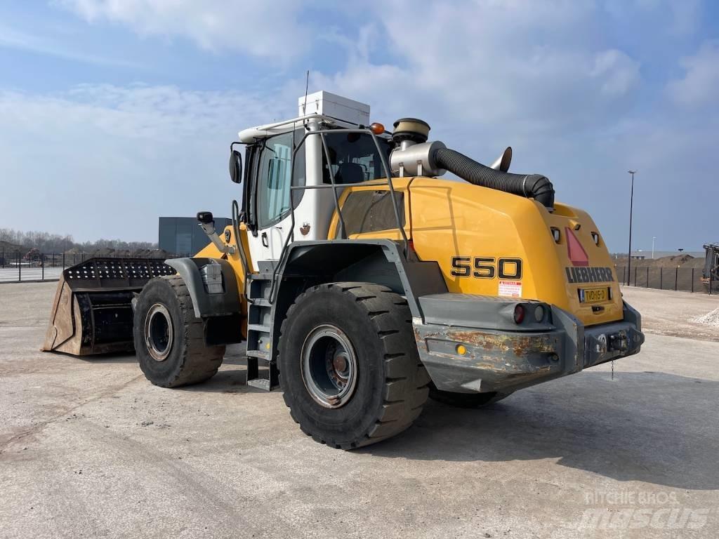 Liebherr 550 CDC + BSS Rataslaadurid