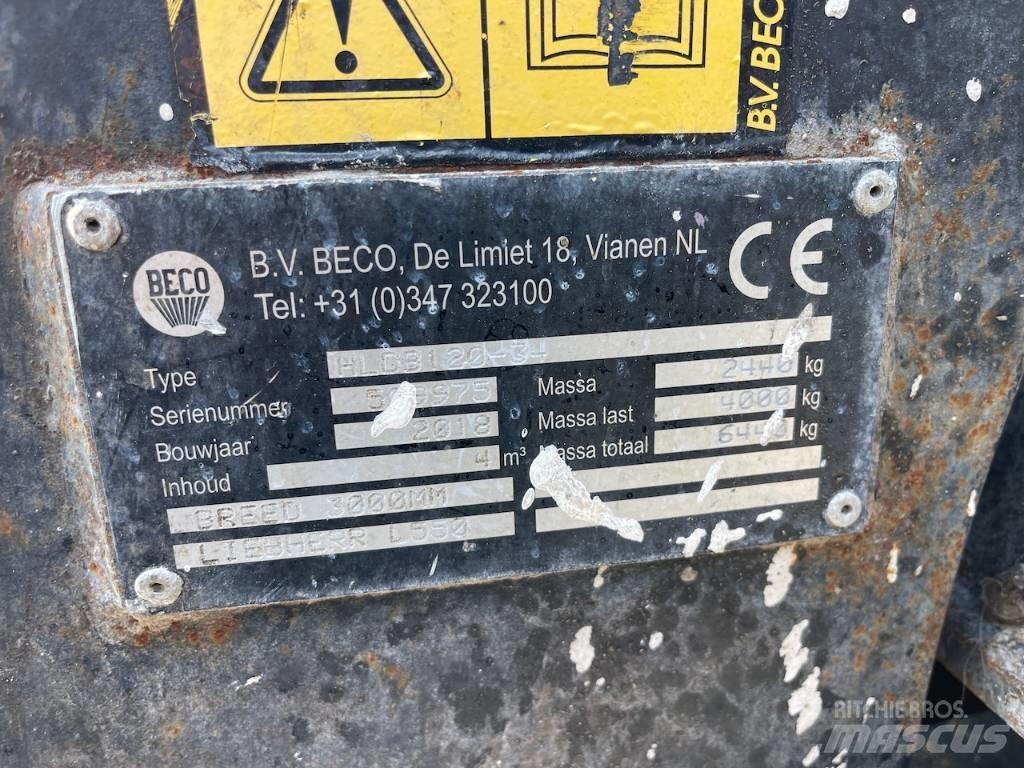 Liebherr 550 CDC + BSS Rataslaadurid