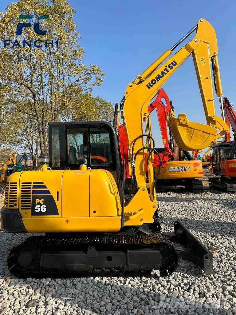 Komatsu pc56 Roomikekskavaatorid