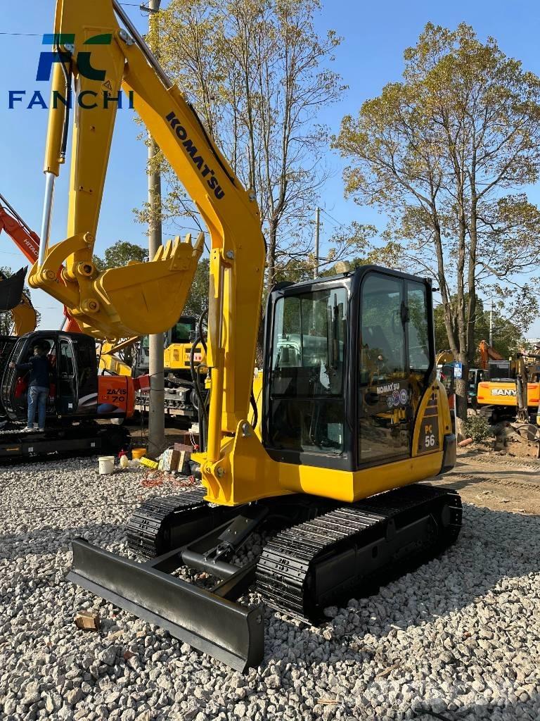 Komatsu pc56 Roomikekskavaatorid