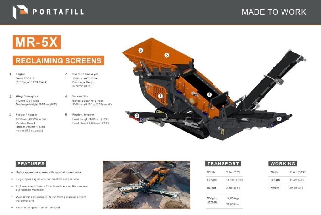Portafill MR-5X Iseliikuvad sõelad