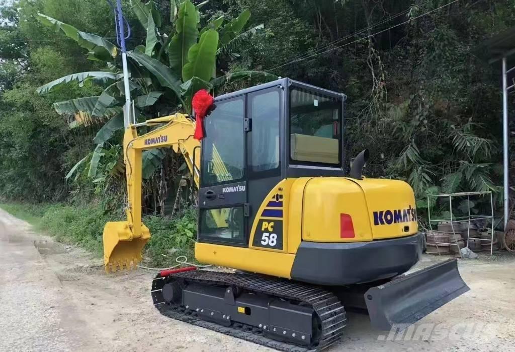 Komatsu PC 58 Miniekskavaatorid < 7 t