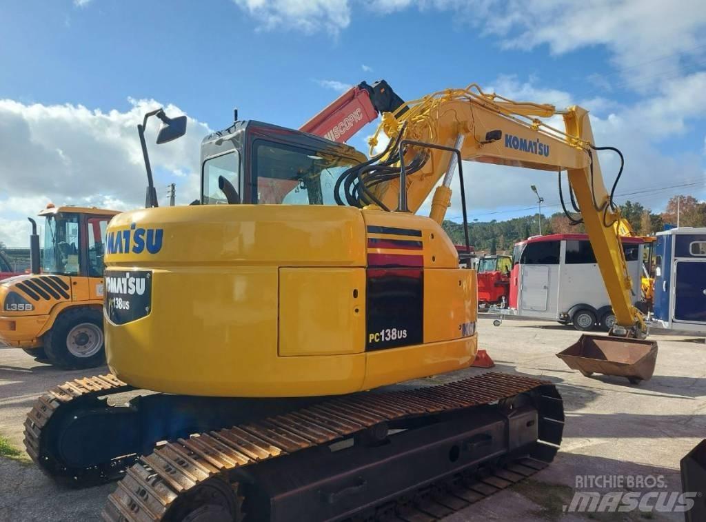 Komatsu PC 138 US Roomikekskavaatorid