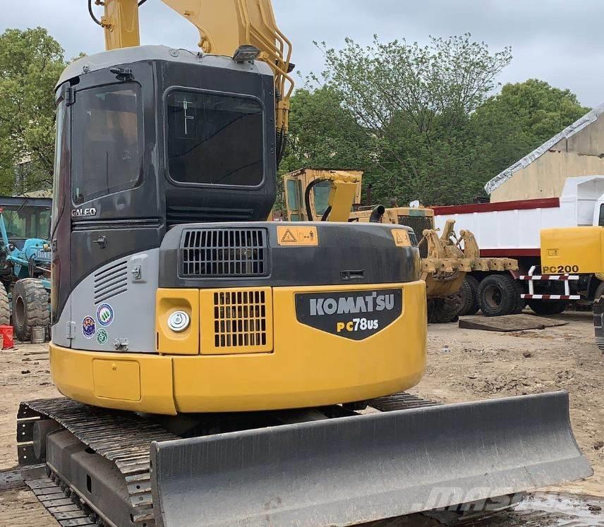 Komatsu pc78us Väikeekskavaatorid 7t-12t