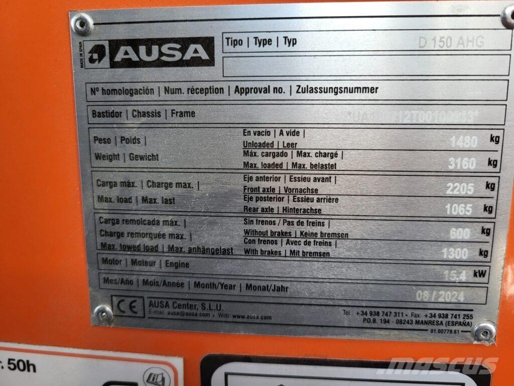 Ausa D150AHG Karjääriveokid