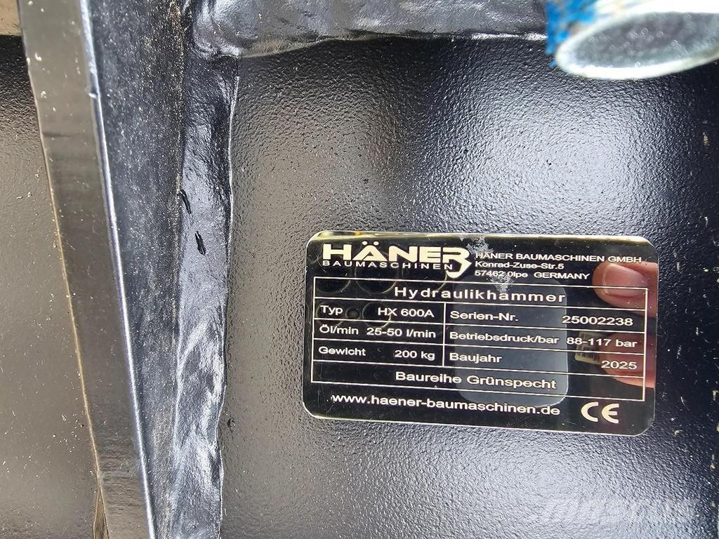  Haner HX600A Hüdrohaamrid