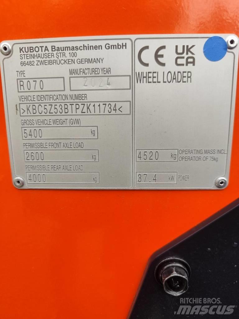 Kubota R 070 Rataslaadurid