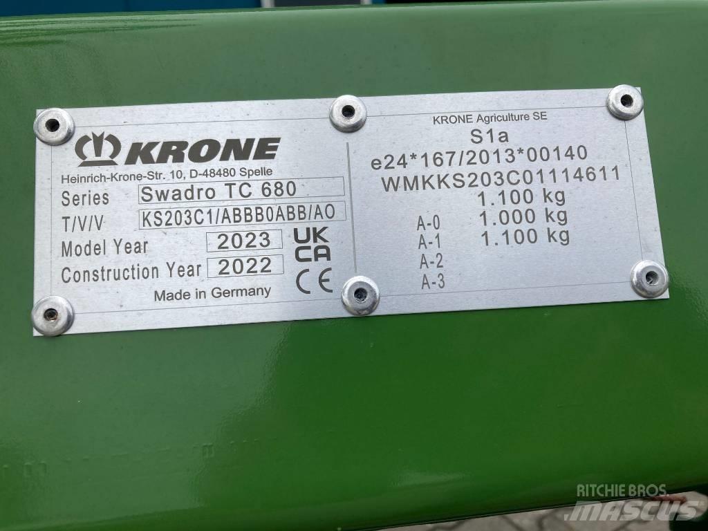 Krone Swadro TC 680 Vaalutid