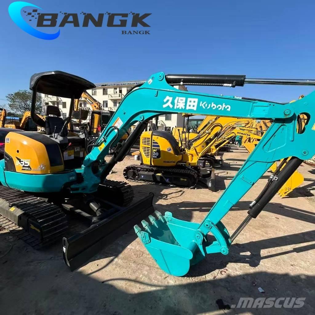 Kubota U 35 Roomikekskavaatorid