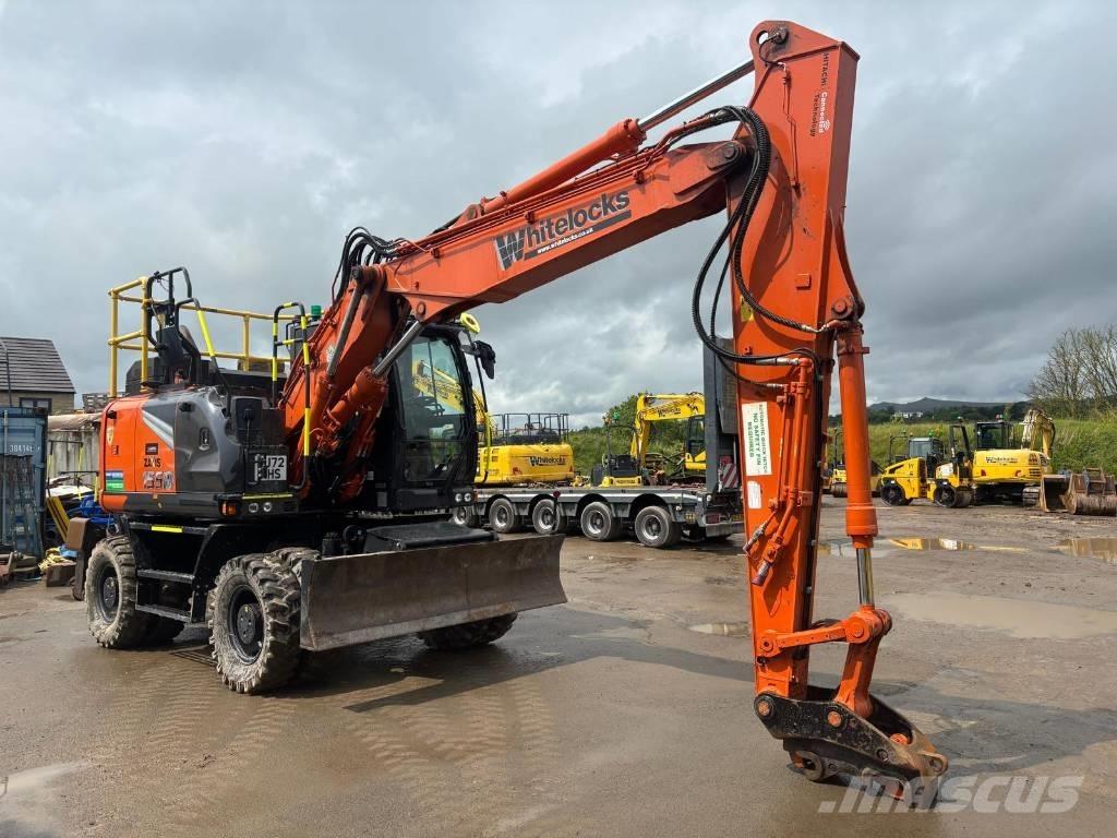 Hitachi ZX 155 W-7 Väikeekskavaatorid 7t-12t