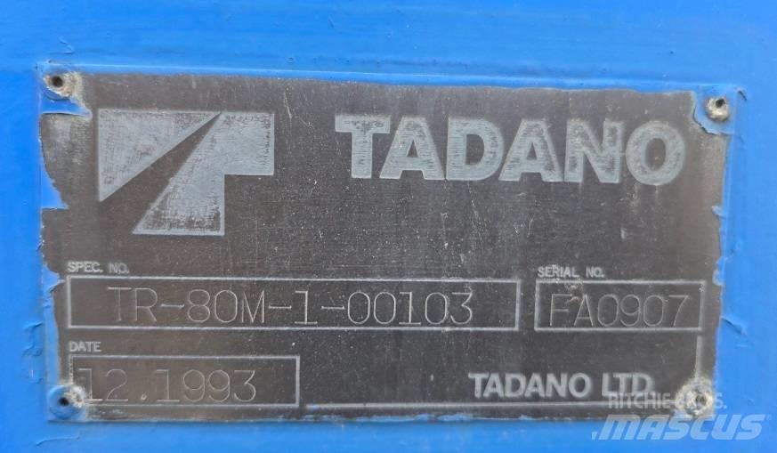 Tadano TR 80 M-1 Raske maastiku tõstukid
