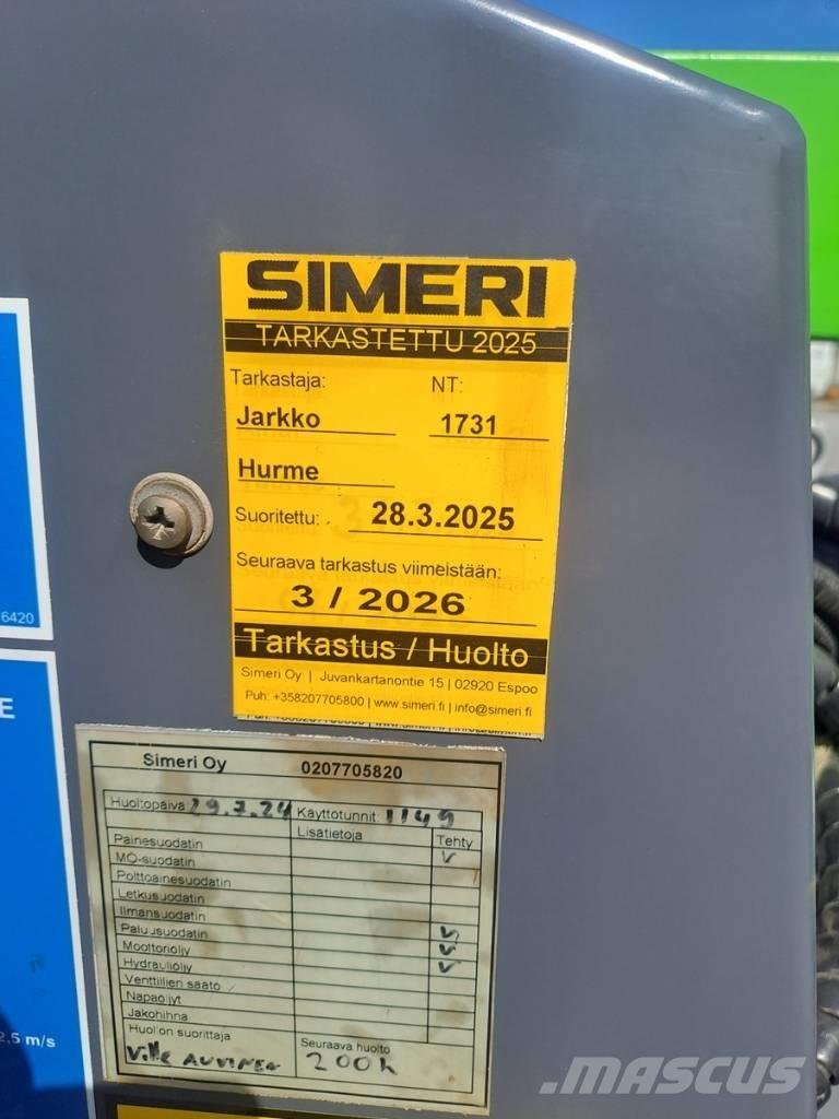 Leguan 125 Kompaktsed poomtõstukid