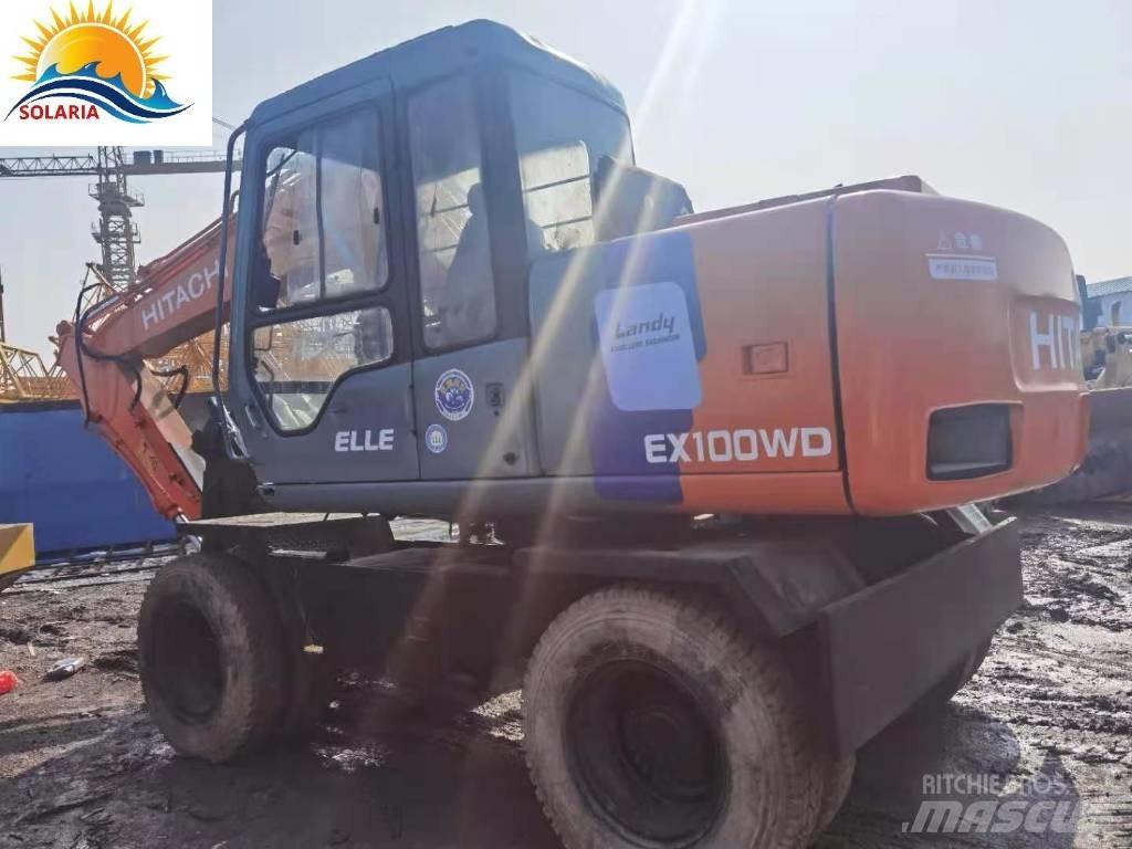 Hitachi EX 100 W D Ratasekskavaatorid
