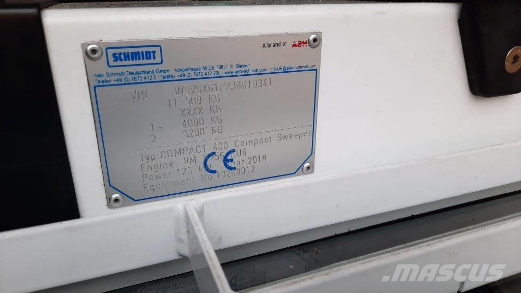 Schmidt Cleango 500 Tänavapuhastusmasinad