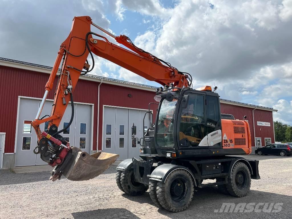 Hitachi ZX 140 W-5 Ratasekskavaatorid