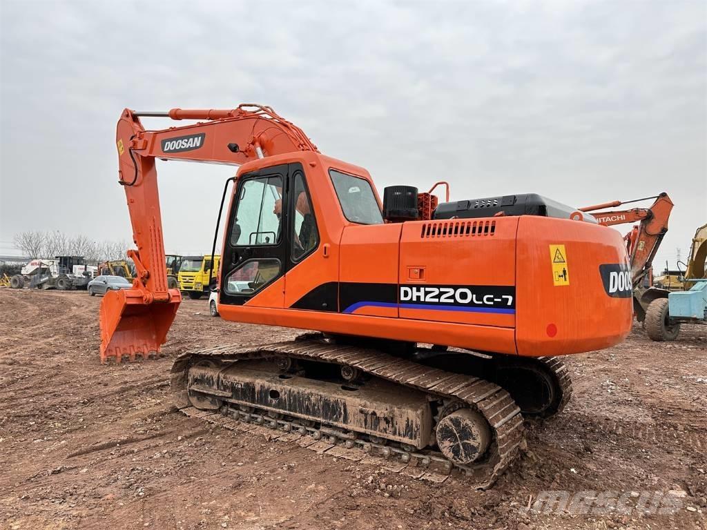 Doosan DH220-7 Roomikekskavaatorid