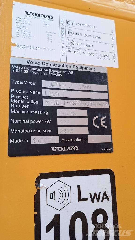 Volvo L 150 H Rataslaadurid