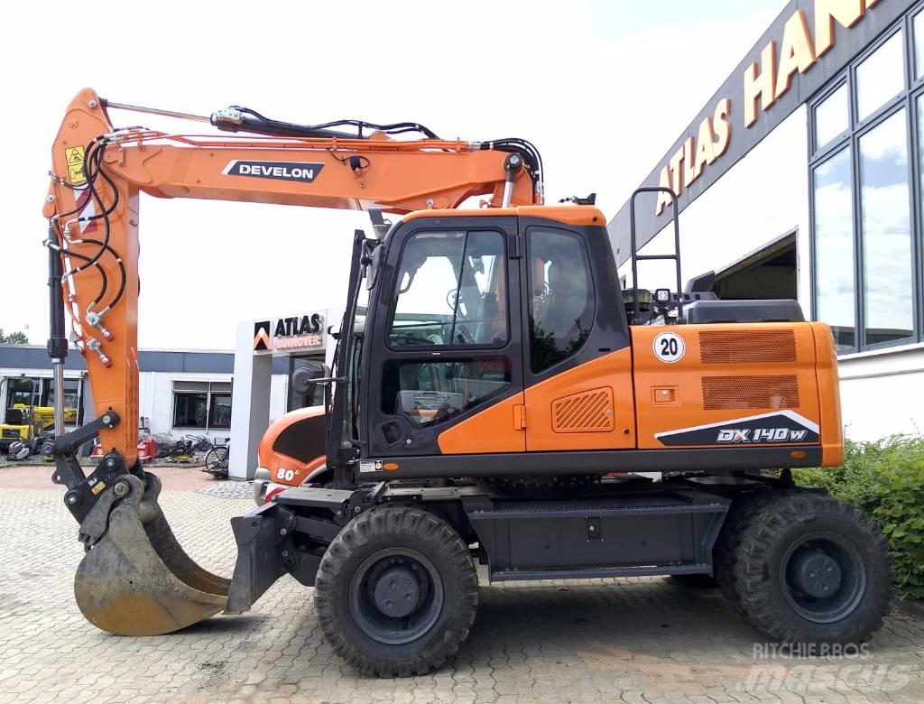 Doosan DX140W-7 Ratasekskavaatorid