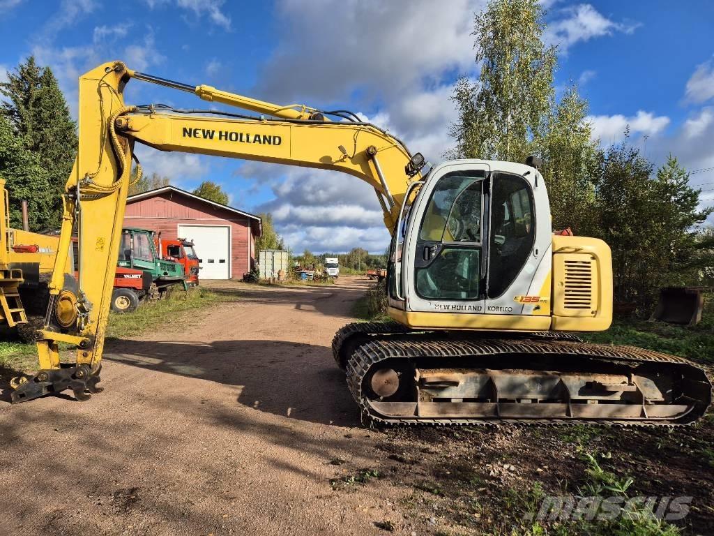 New Holland E 135 SR Roomikekskavaatorid