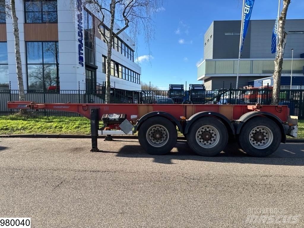 Asca Chassis 20 ft Konteinerveo poolhaagised