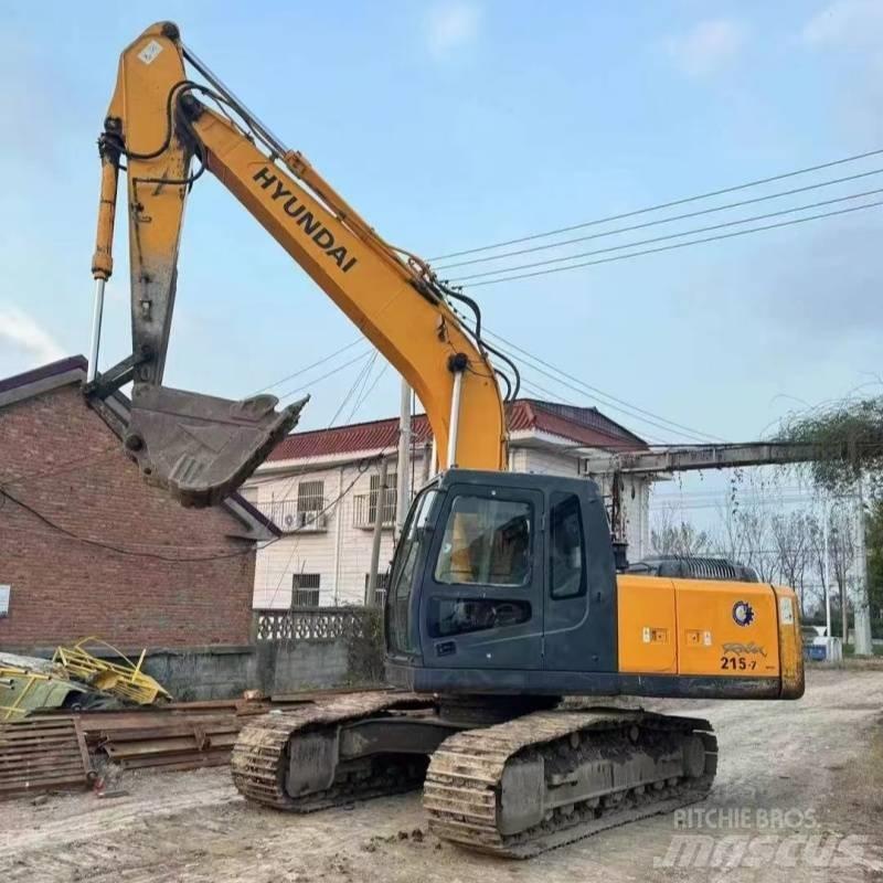 Hyundai Robex 215-7 Roomikekskavaatorid