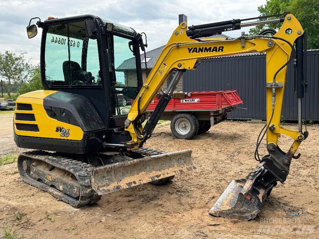 Yanmar SV 26 Miniekskavaatorid < 7 t