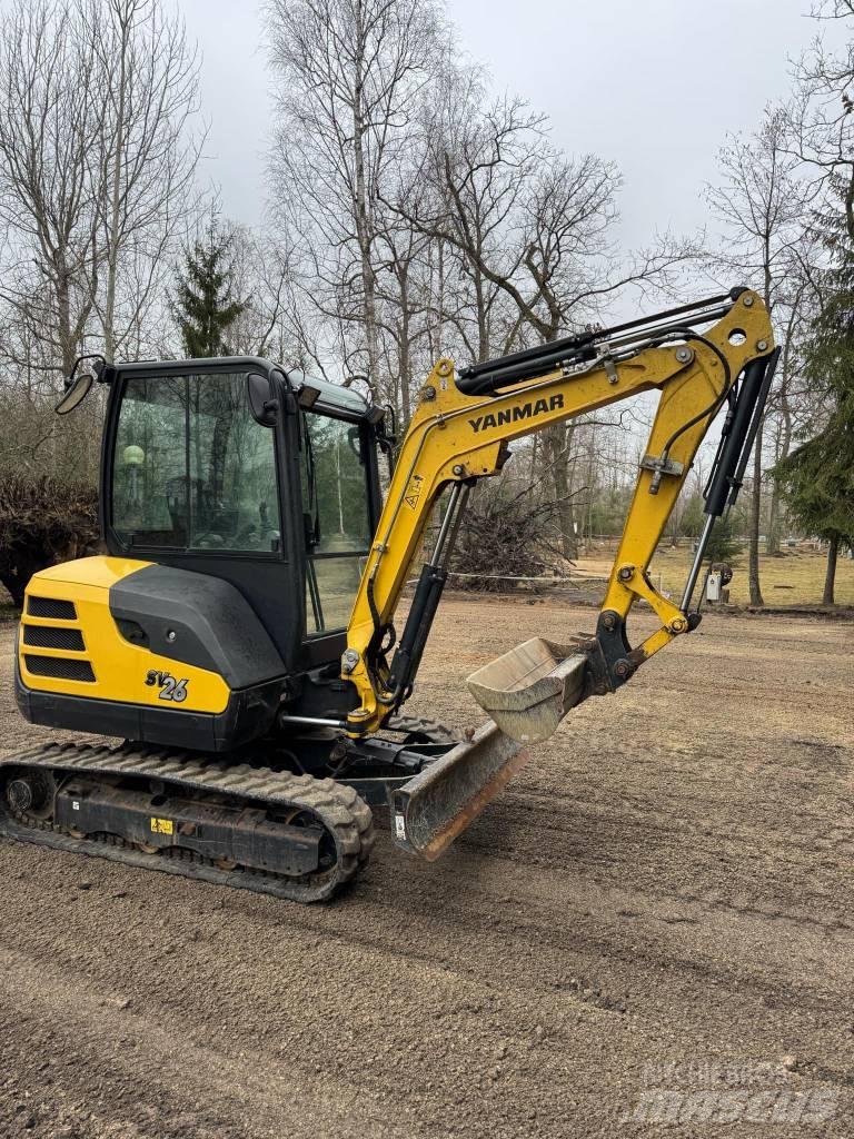 Yanmar SV 26 Miniekskavaatorid < 7 t