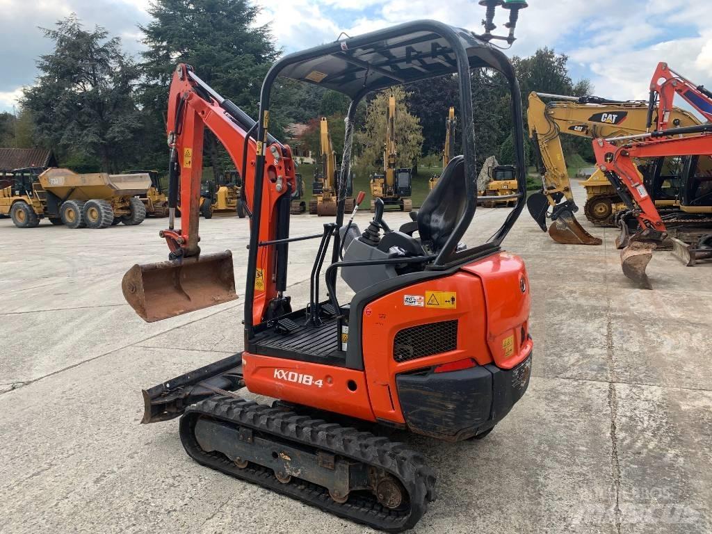 Kubota KX 018-4 Miniekskavaatorid < 7 t