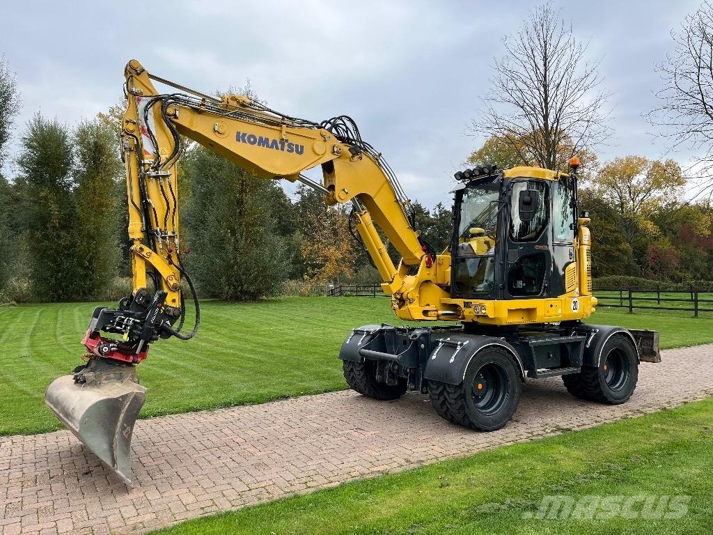Komatsu PW 118 Ratasekskavaatorid