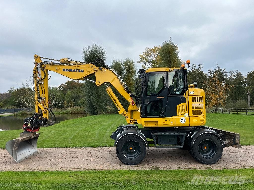 Komatsu PW 118 Ratasekskavaatorid
