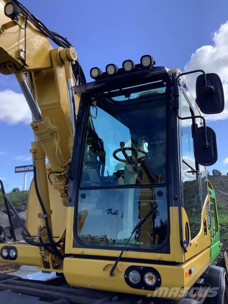 Komatsu PW148-10 Ratasekskavaatorid