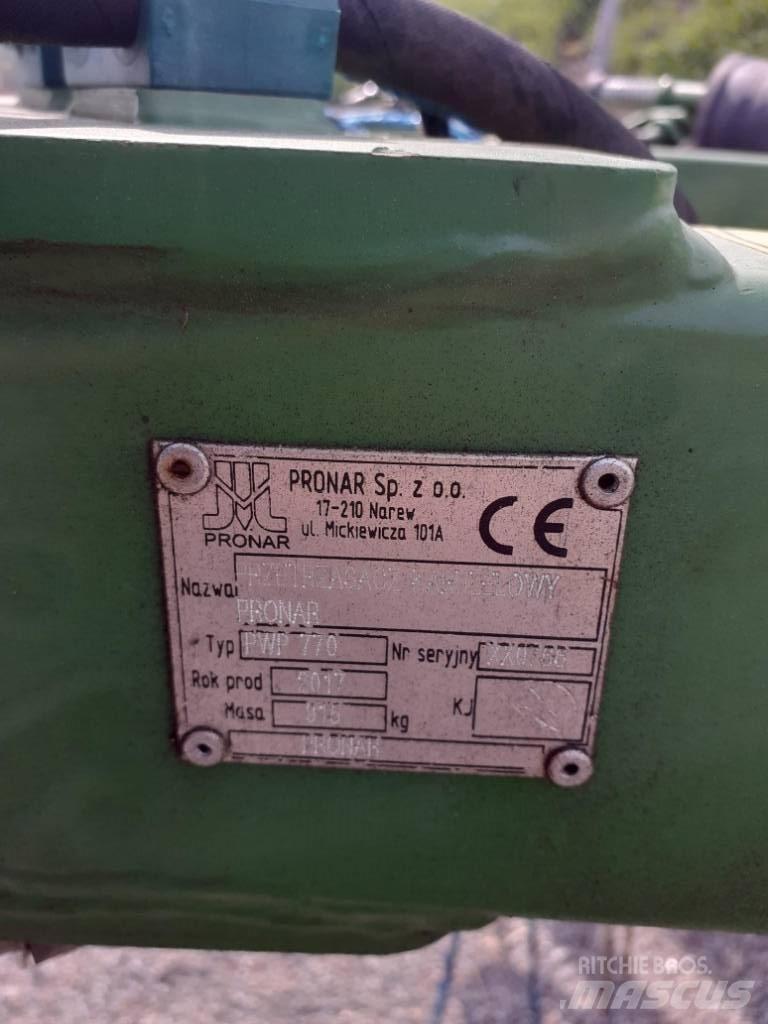 Pronar PWP 770 Vaalutid ja kaarutid