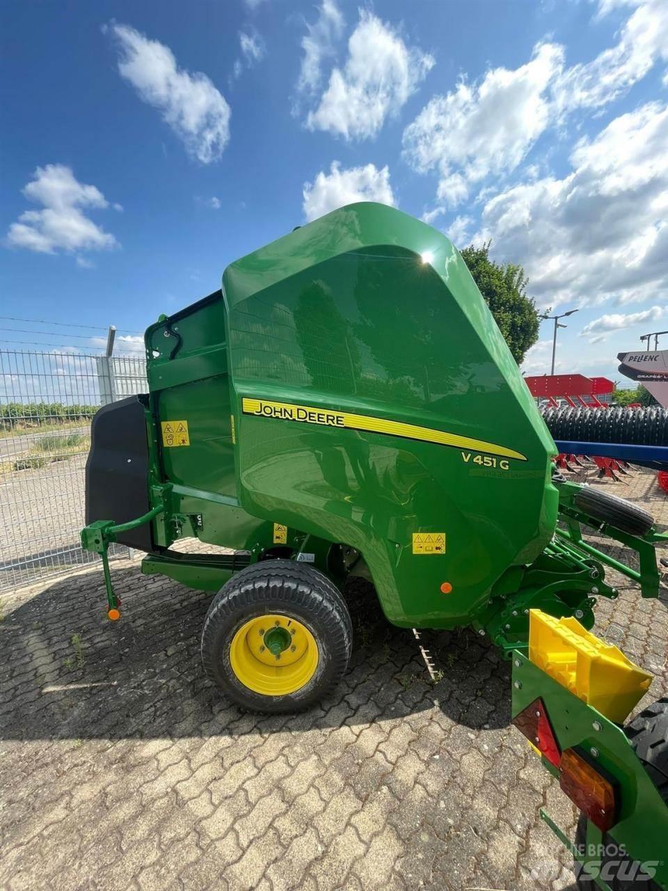 John Deere V451G Ruloonpressid