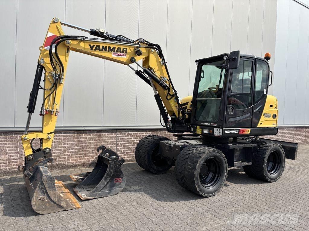 Yanmar B75W Ratasekskavaatorid