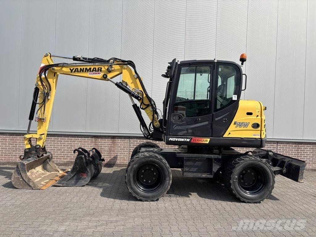 Yanmar B75W Ratasekskavaatorid