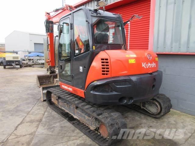 Kubota KX080-4α2 Väikeekskavaatorid 7t-12t