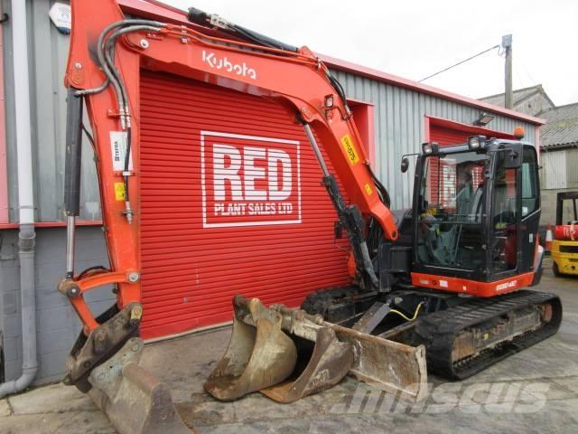 Kubota KX080-4α2 Väikeekskavaatorid 7t-12t