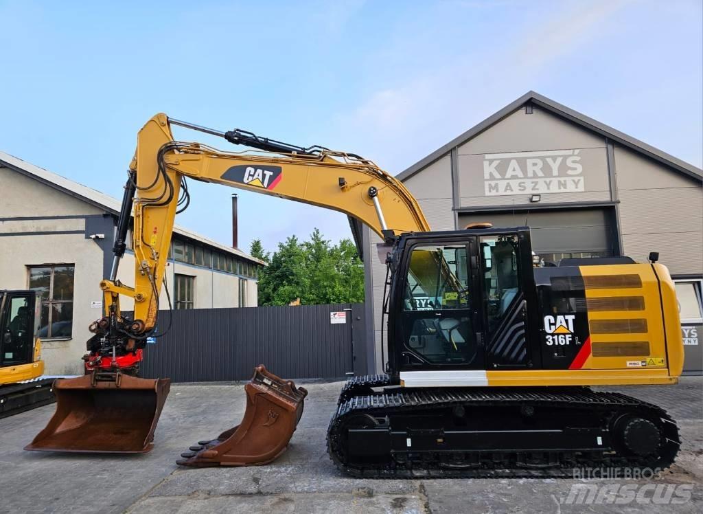 CAT 316FL Roomikekskavaatorid