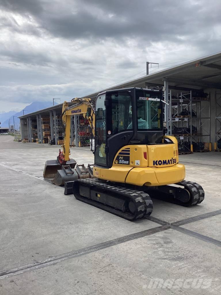 Komatsu PC 58 MR-5E0 Miniekskavaatorid < 7 t