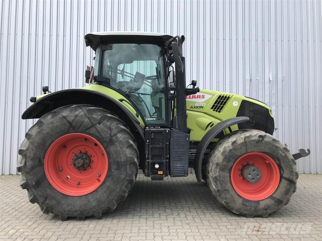 CLAAS Axion 870 Traktorid